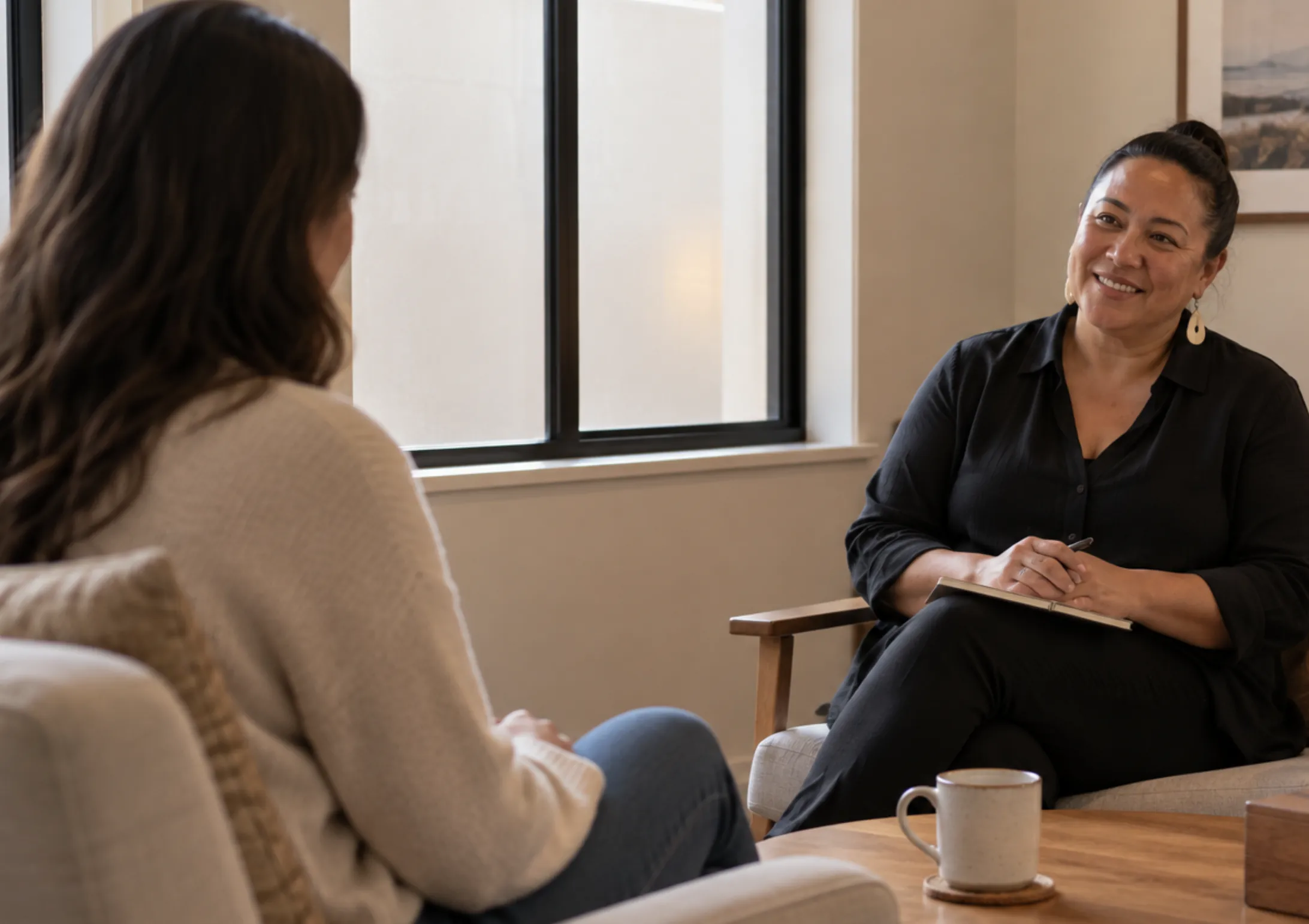 Professional conversation about arranging supervision through UPUTĀUA